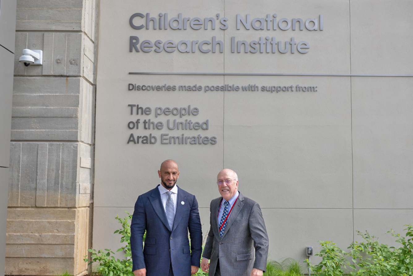 Abdulla Al Hamed inaugurates the new Children’s National Research and Innovation Campus in Washington DC 
